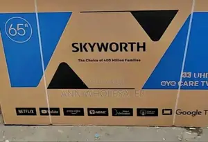 Skyworth 65 Inch Goggle Tv - Netflix - Youtube