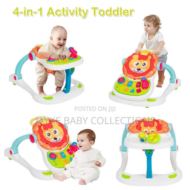 4 In1 Baby Walker Activity Center - thumbnail 3
