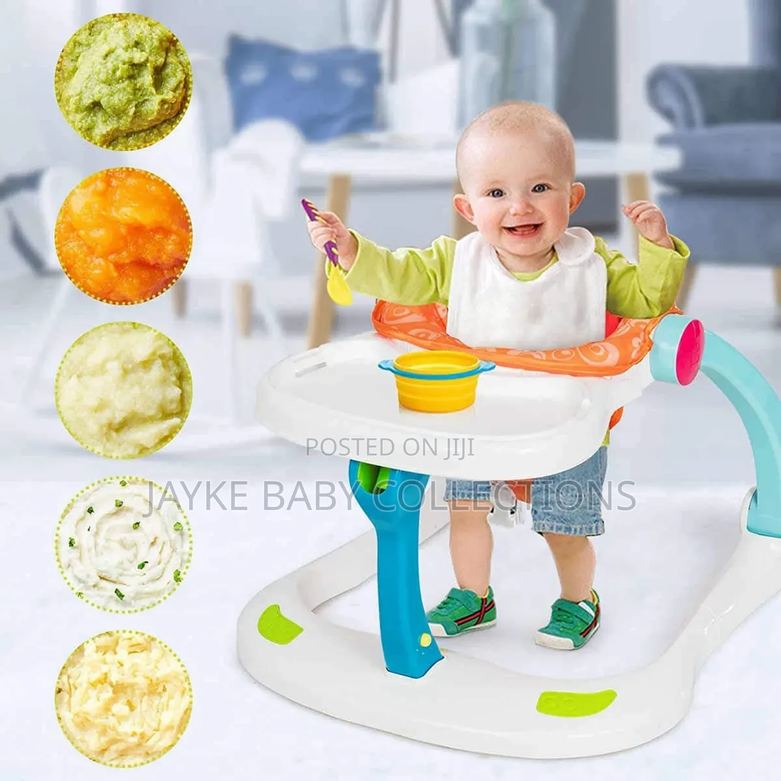 4 In1 Baby Walker Activity Center