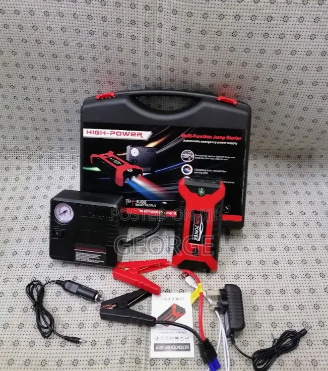 Best Portable Car Jump Starter Kit With Accessories
