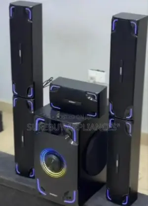 Nobel 55000w Pmpo Multimedia Speaker System, 5.1ch,