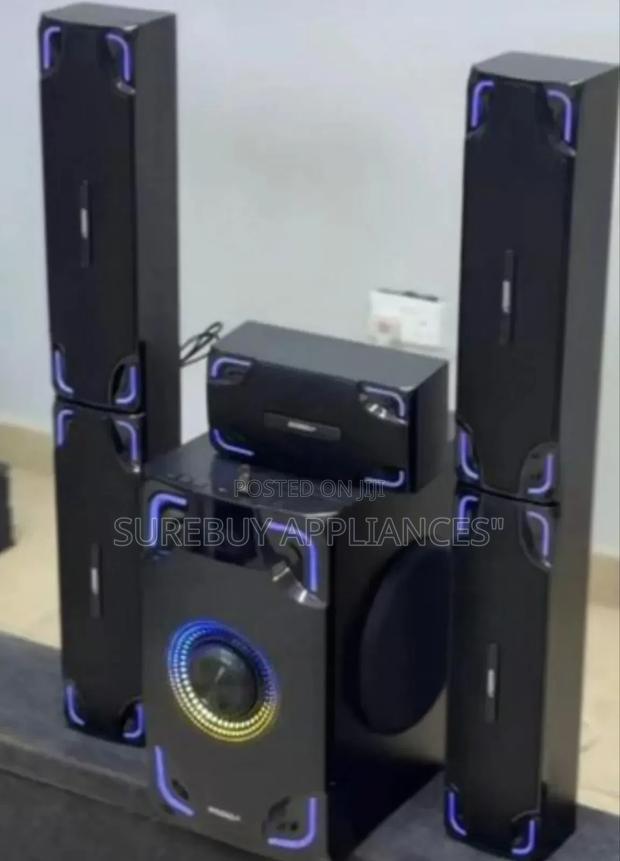Nobel 55000w Pmpo Multimedia Speaker System, 5.1ch,
