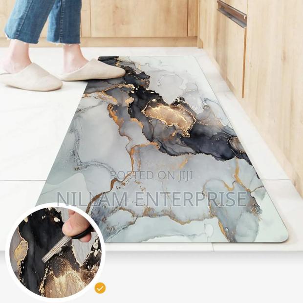 *Cushioned Anti-Fatigue Kitchen Rug Mat - thumbnail 2