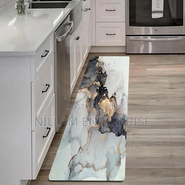 *Cushioned Anti-Fatigue Kitchen Rug Mat - thumbnail 3