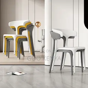 Home Chairs ; Stackable Backrest Durable Study Chair