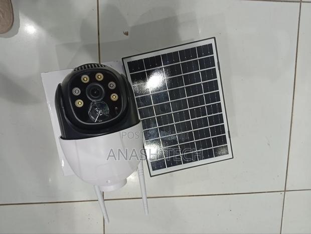 Wireless V380pro 4g Solar PTZ Camera Full Color at Night - thumbnail 2