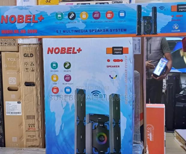 Nobel 55000w Pmpo Multimedia Speaker System Nb-2080 - main view