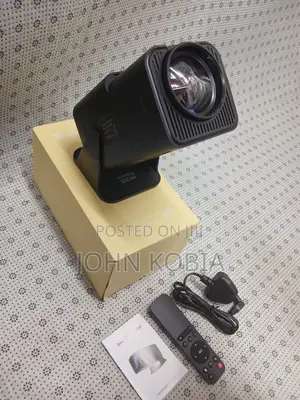 Android Smart Mini Projector, Remote Control Power Adapter