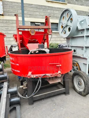 Electric Pan Mixer Machine