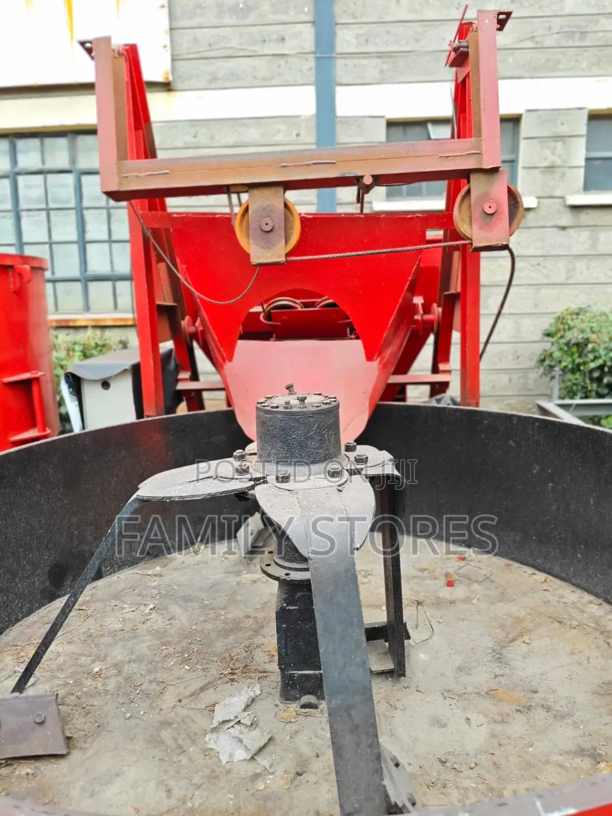 Electric Pan Mixer Machine