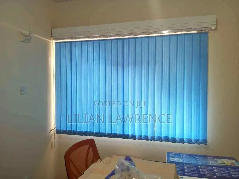 Light Blue Window Blinders