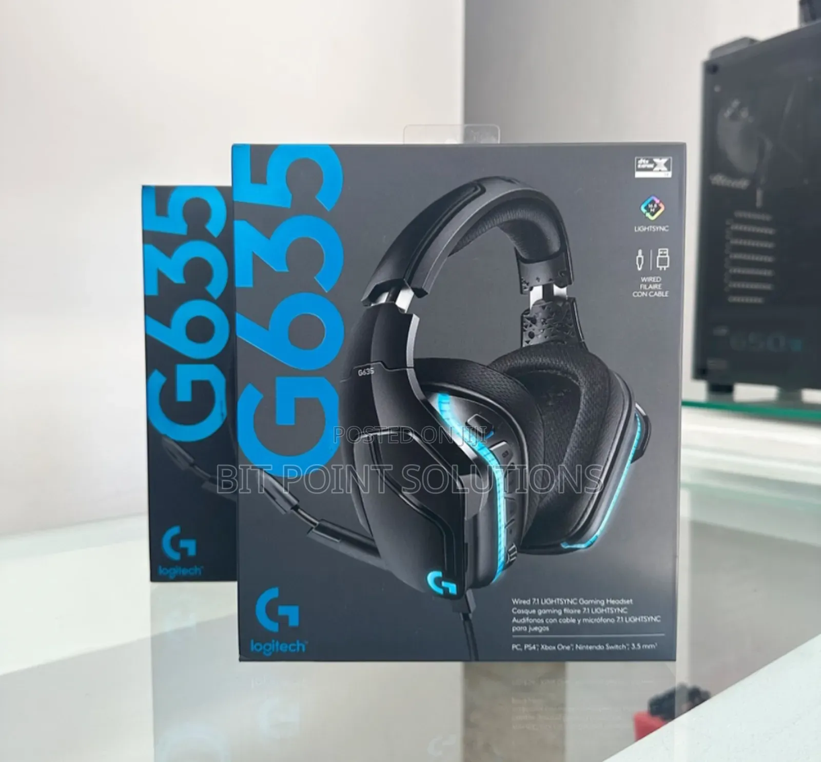 Logitech G635 Lightsync Wired Gaming Headset (G635 Gaming