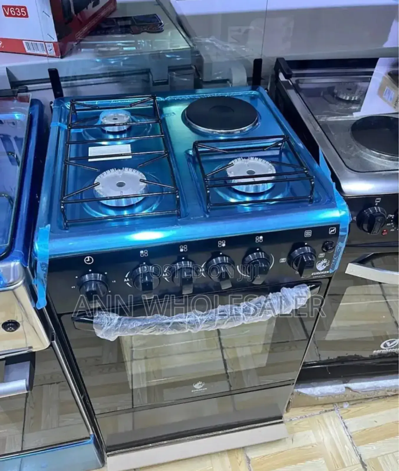 3+1 Euroken Gas Cooker C/8