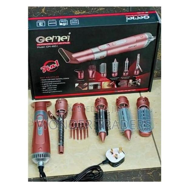 Gemei Professional Hot Air Styler
Gemei 7 in One Hair Stylist Set