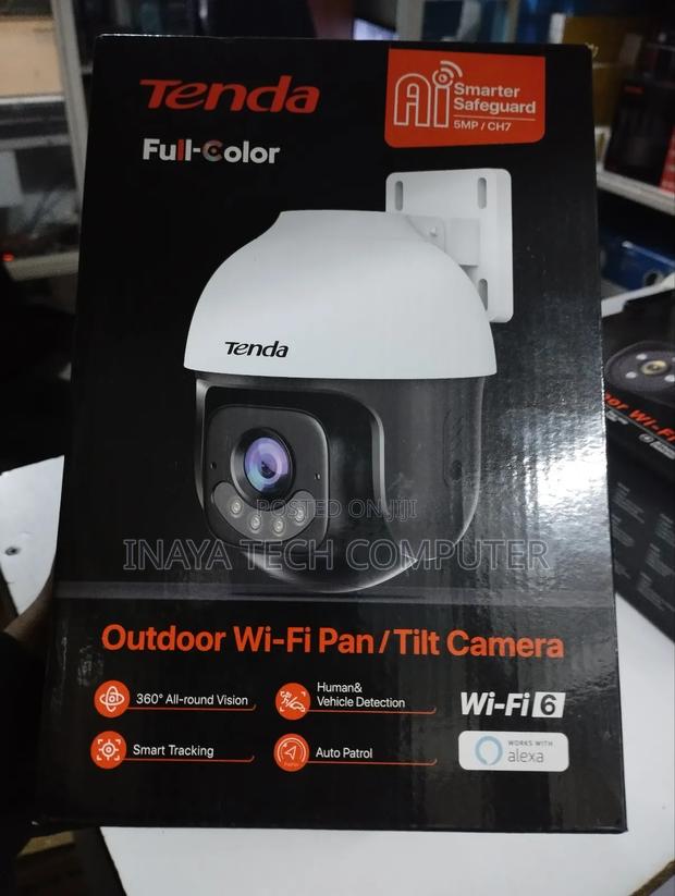 Tenda Ch7-Wca 5mp Outdoor Wi-Fi Pan/Tilt Camera