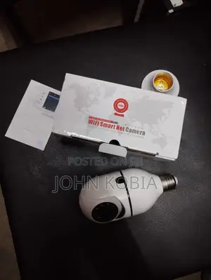 Wifi Smart Bulb Camera – PTZ Single Lens Security Camera