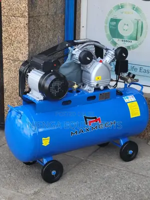 Heavy-Duty 100l Maxmech Air Compressor