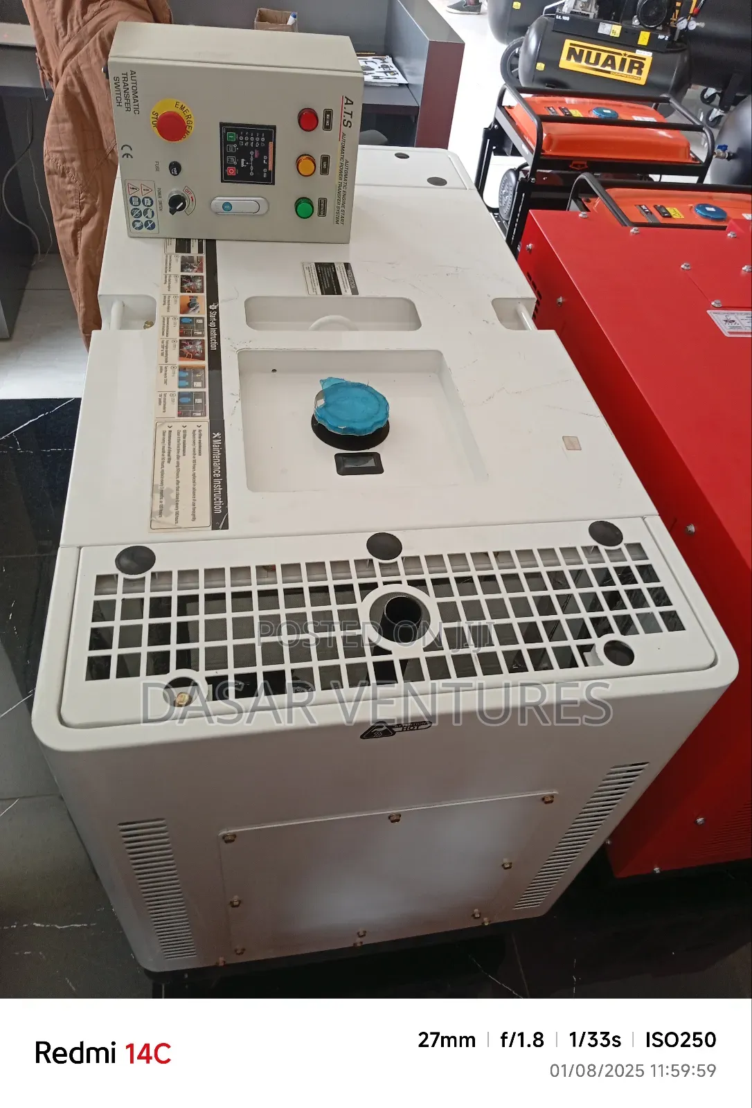 Generator 18kva Hisaki - Hk-19000sn-D