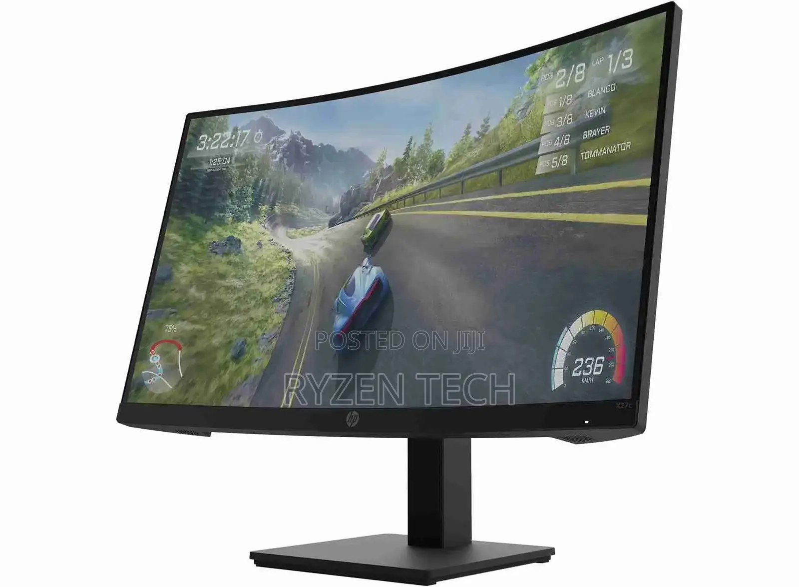 Hp X27c 27-Inch Curved FHD