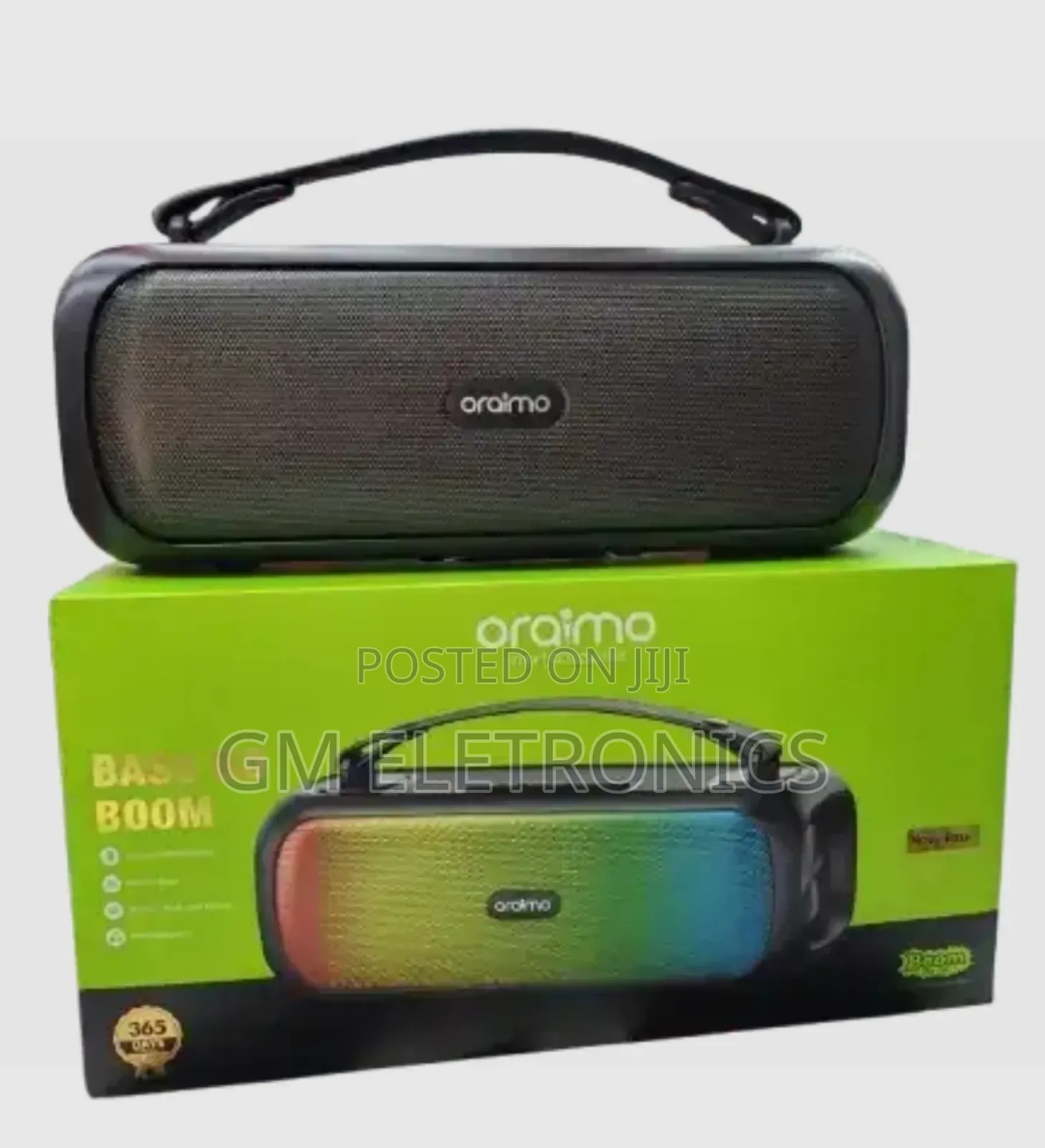 Original Bass Go Boom Portable Bt Speaker-7hrs Play Time.