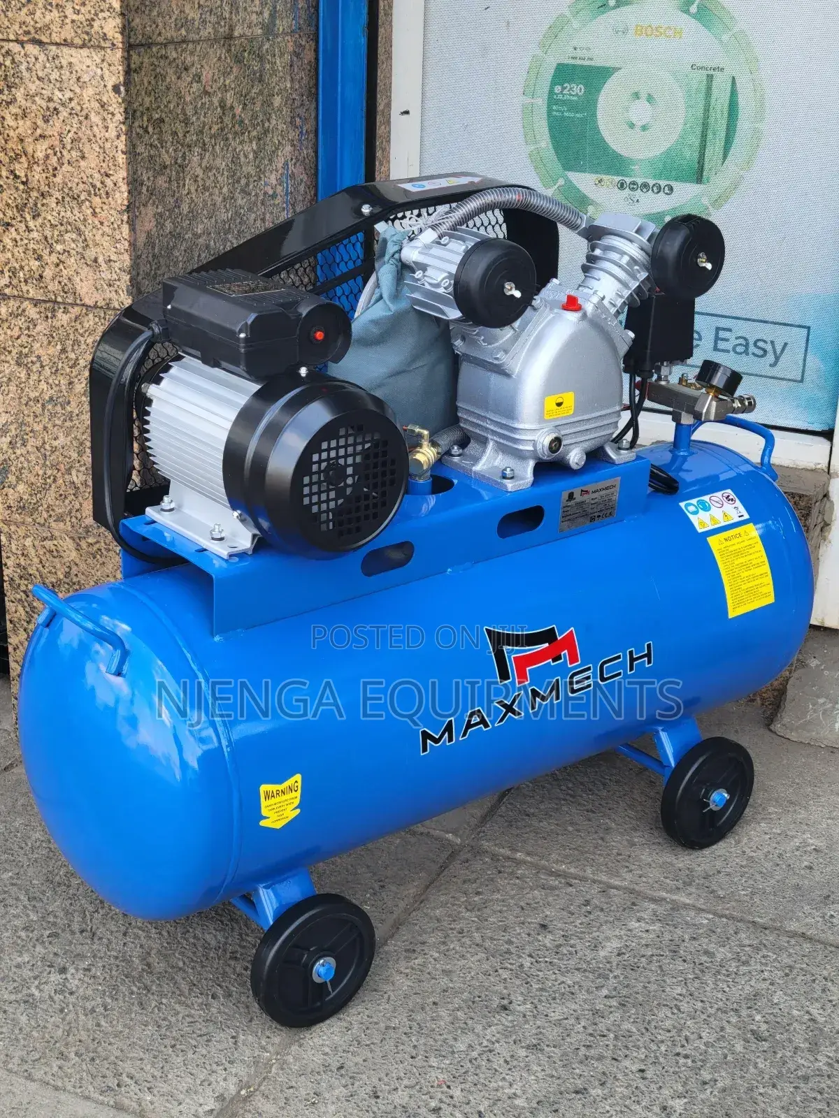 100l Air Compressor From Maxmech – Ba 1500-50