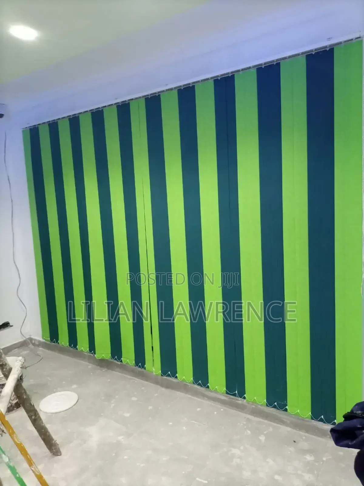 Classy Mix Matched Vertical Blinds