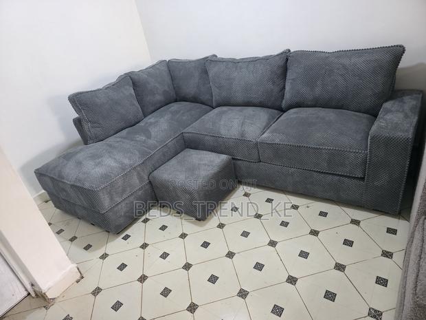 Value-Packed 6 Seater L Sofa - main view