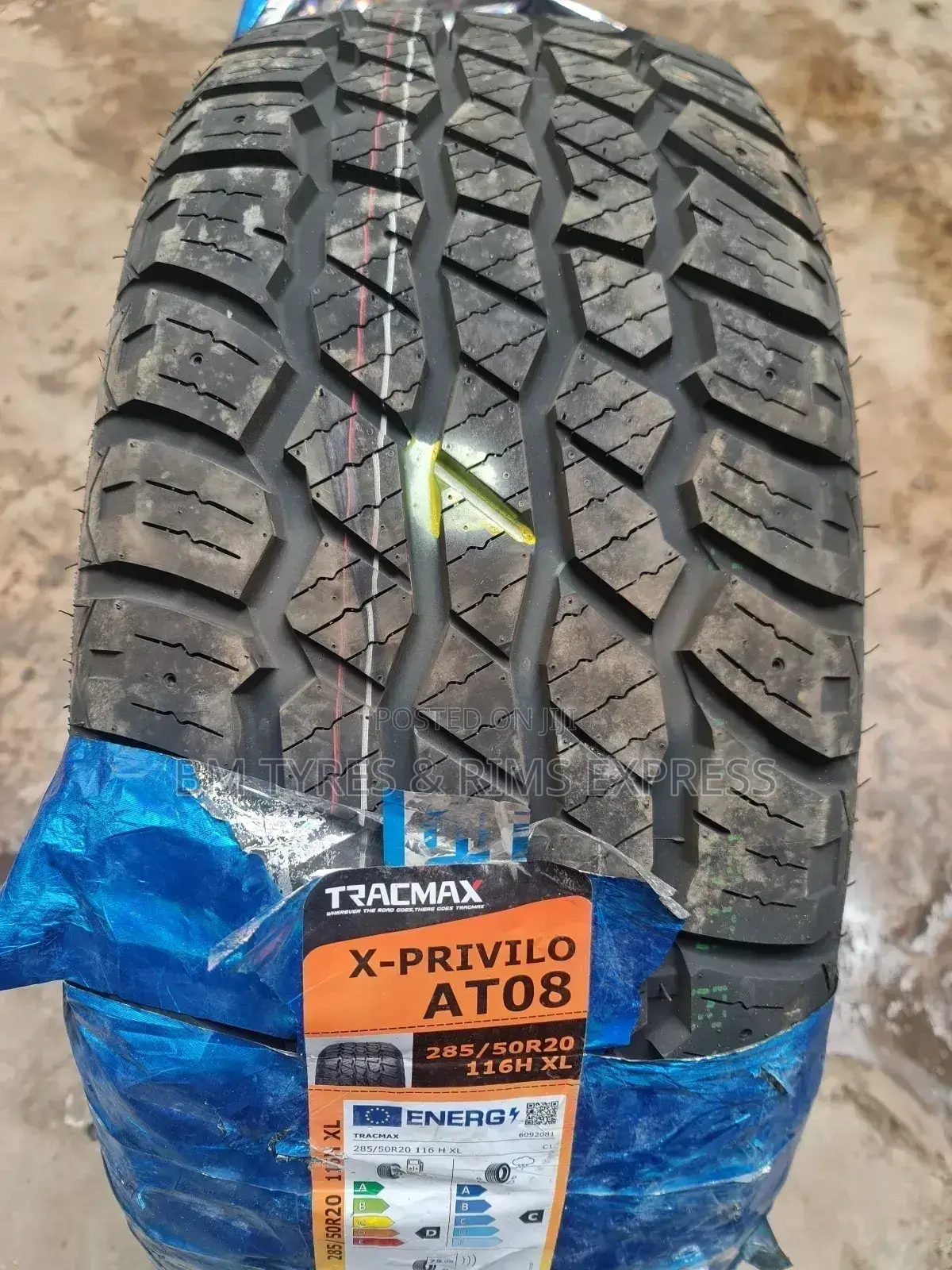 265 /50 R20 Tracmax Tyres (All Terrrain)