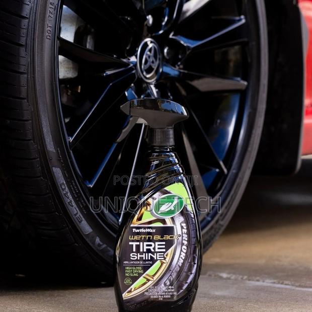 Turtle Wax Wet Black Tire Shine - main view
