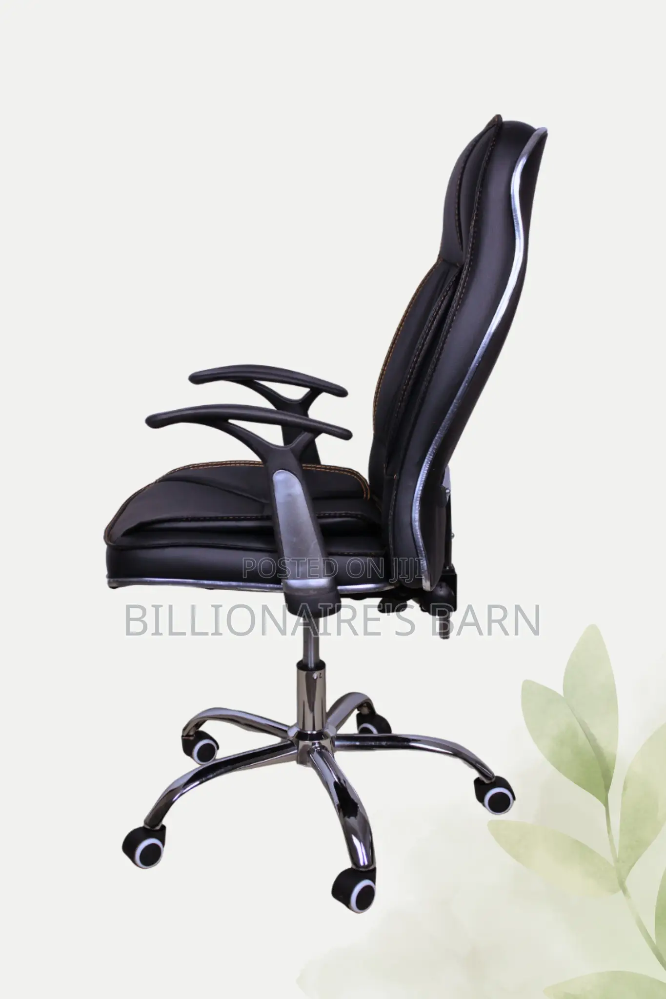 Metro Medium Back Workstation Executive Leather Chair