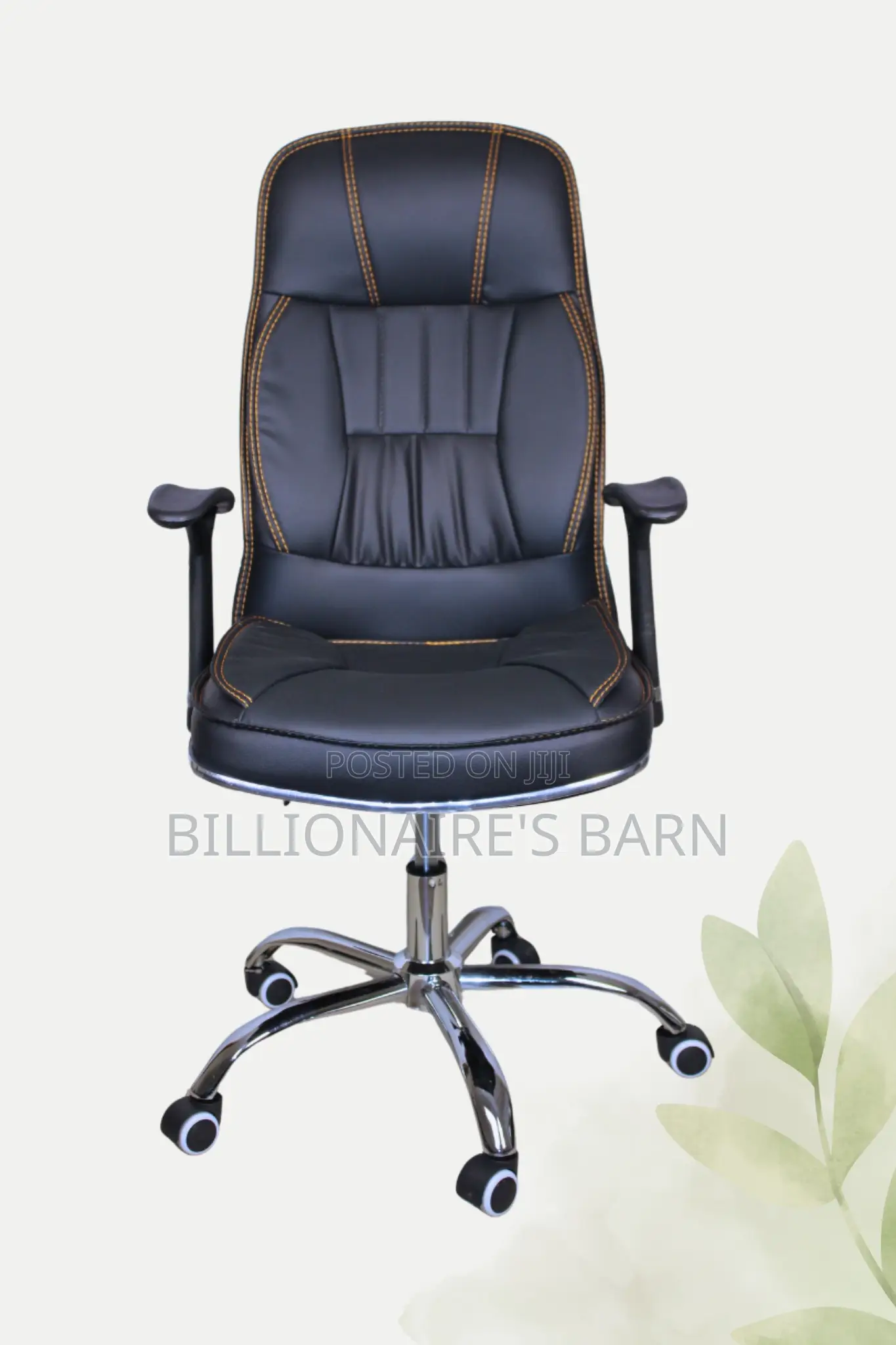 Metro Medium Back Workstation Executive Leather Chair