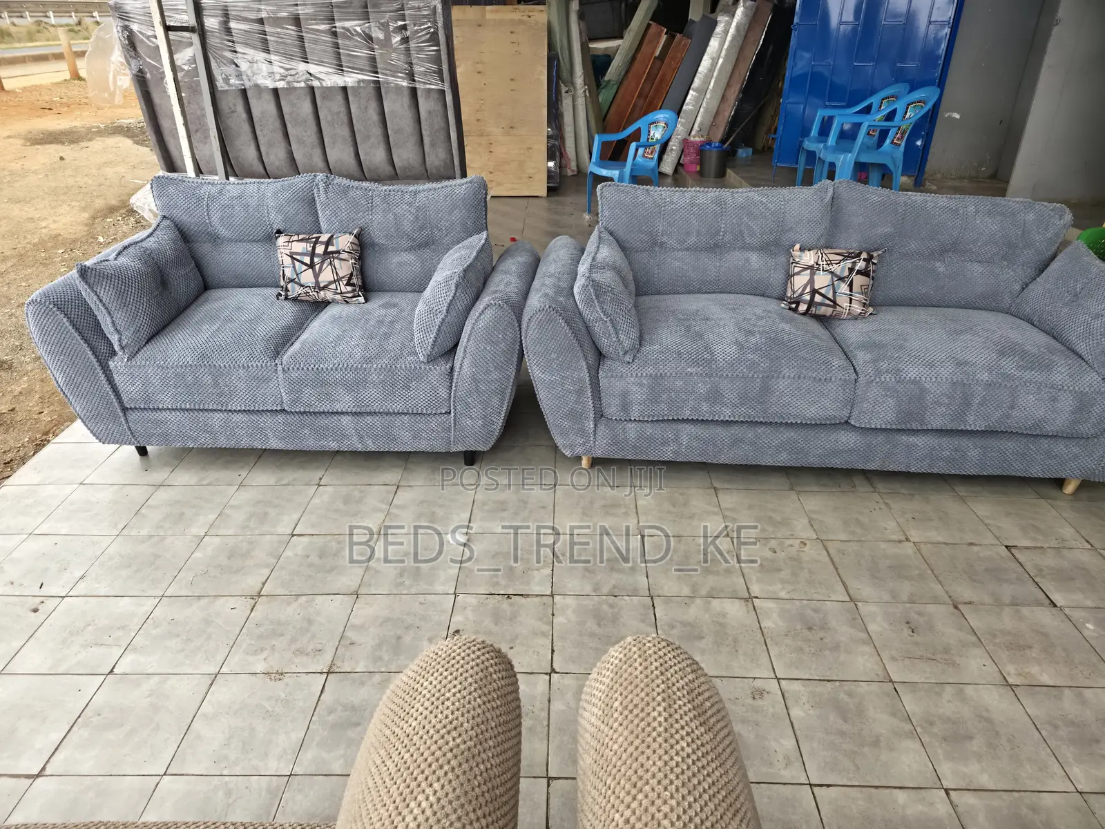 Luxury Butterfly Sofa 5 Seater 3,2