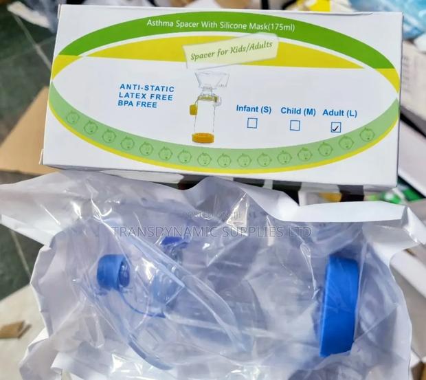 Asthma Space With Silicone Mask Adult
