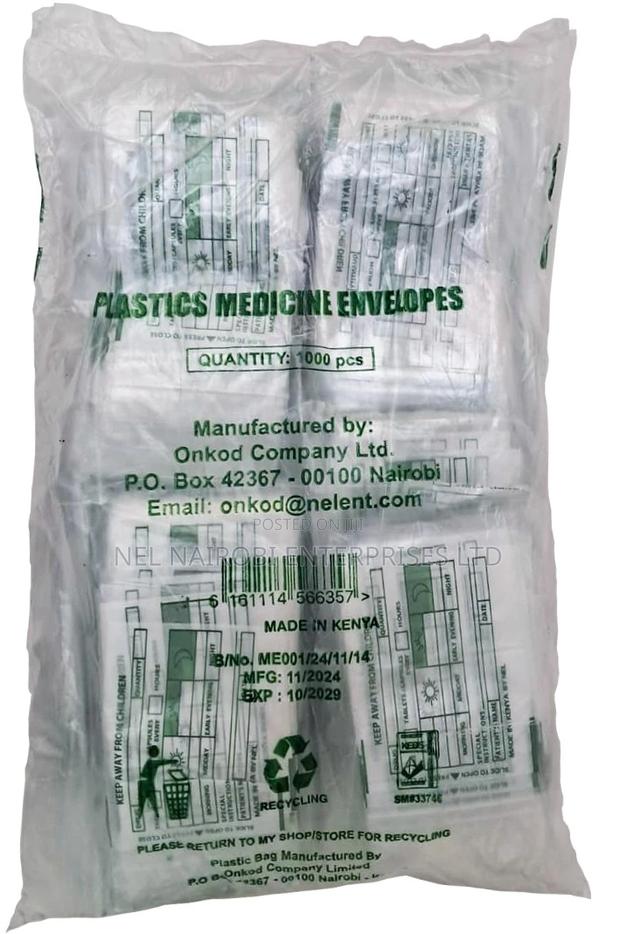 Medicine Envelopes Disposable 3''x4'' 4''x5' (1000's)