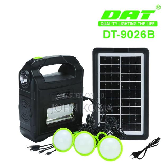 Dat Dt-9026b Solar Home Lighting System With Led Bulbs - thumbnail 2