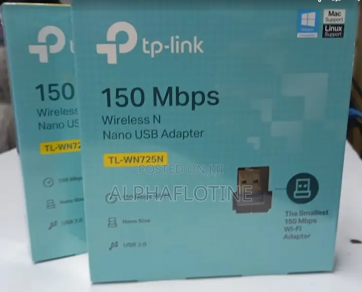 Ultra-Compact Tp-Link 150mbps Wireless Usb Adapter