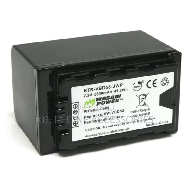 Panasonic Vw Vdb58 Digital Camera Battery - thumbnail 2