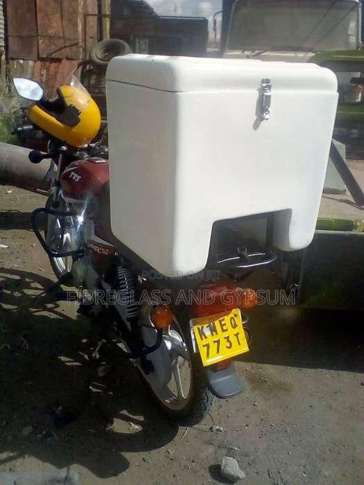 Fiberglass Carrier/Courier Box For Motorbike - thumbnail 2