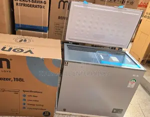 Family Freezer, Heavy-Duty Cooling Von Deep Freezer 198l