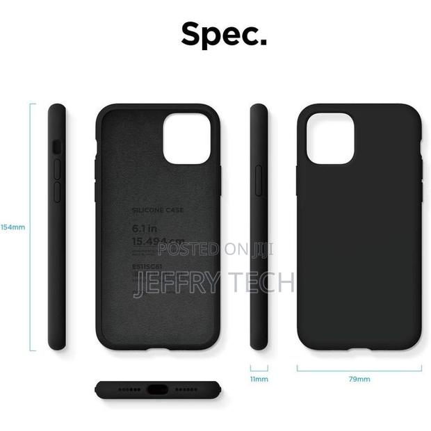 Poova iPhone 11 Case, Liquid Silicone Case, Full Body - thumbnail 3