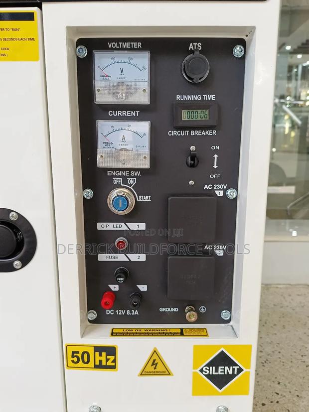 Maybach 6kva Diesel Silent Generator With Ats Single Phase - thumbnail 2