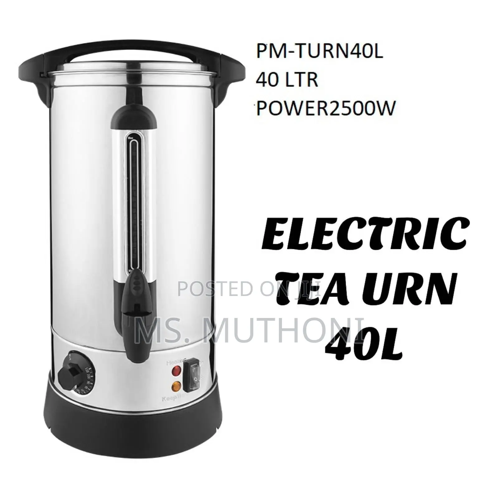 Large Capacity (40 LTRS ) Electric Tea Urn