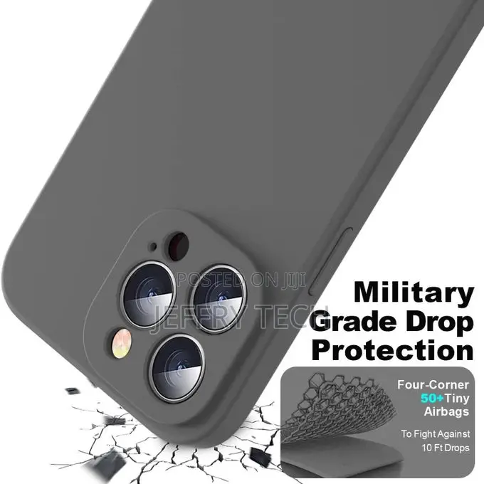 Lusam iPhone 14 Pro Case, Ab-Grade Liquid Silicone Case