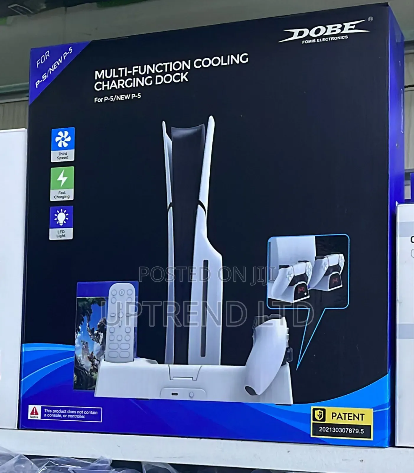 New Dobe Ps5 Cooling Stand and Dock