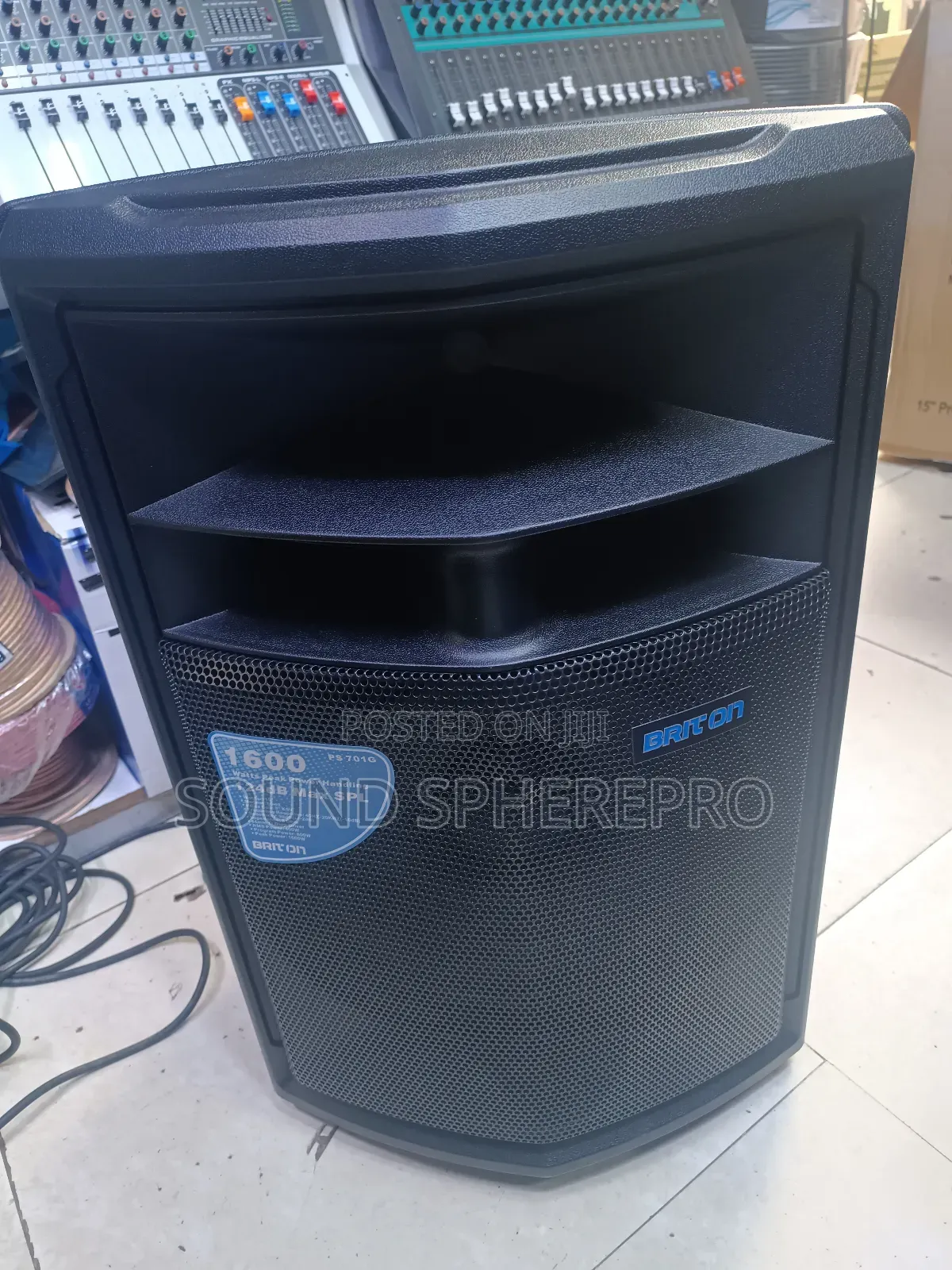 Briton Plastic 15inch Mid Speaker