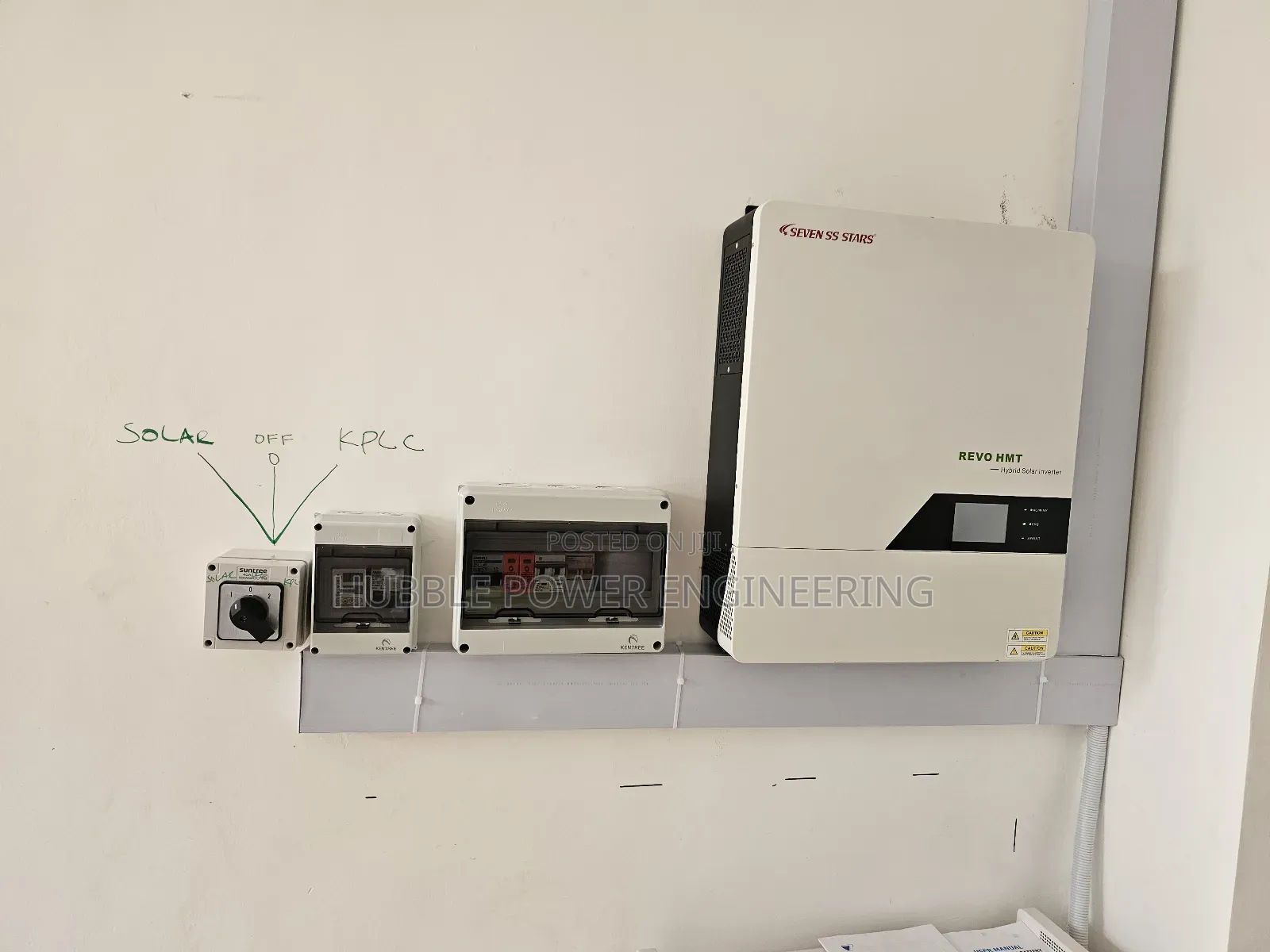 15kwh Lithium Battery 10kva Hybrid Solar System Installation