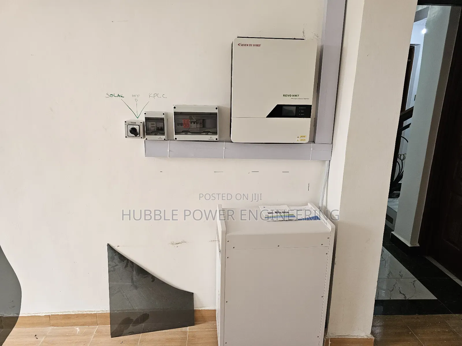 15kwh Lithium Battery 10kva Hybrid Solar System Installation