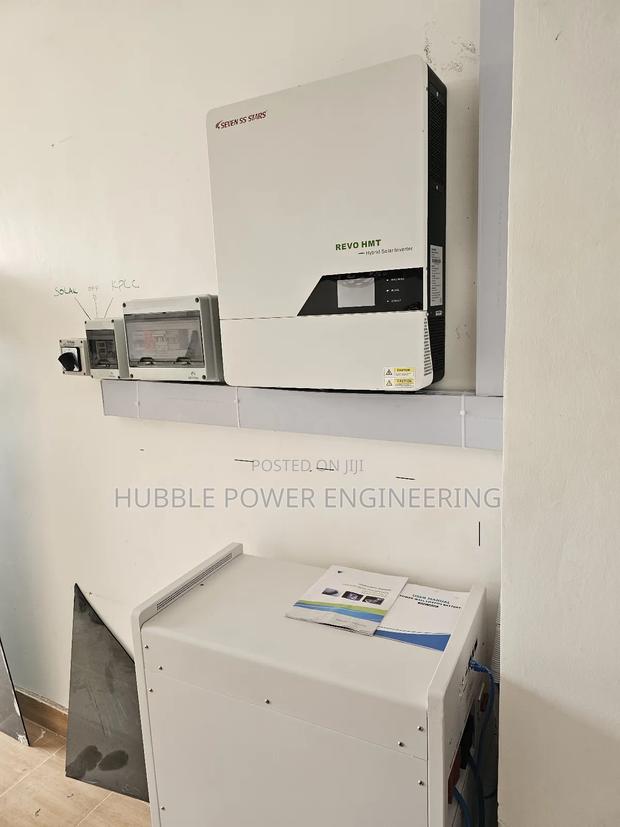 15kwh Lithium Battery 10kva Hybrid Solar System Installation - thumbnail 5
