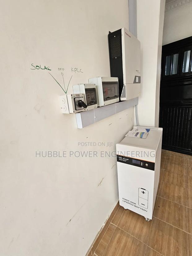 15kwh Lithium Battery 10kva Hybrid Solar System Installation - thumbnail 6