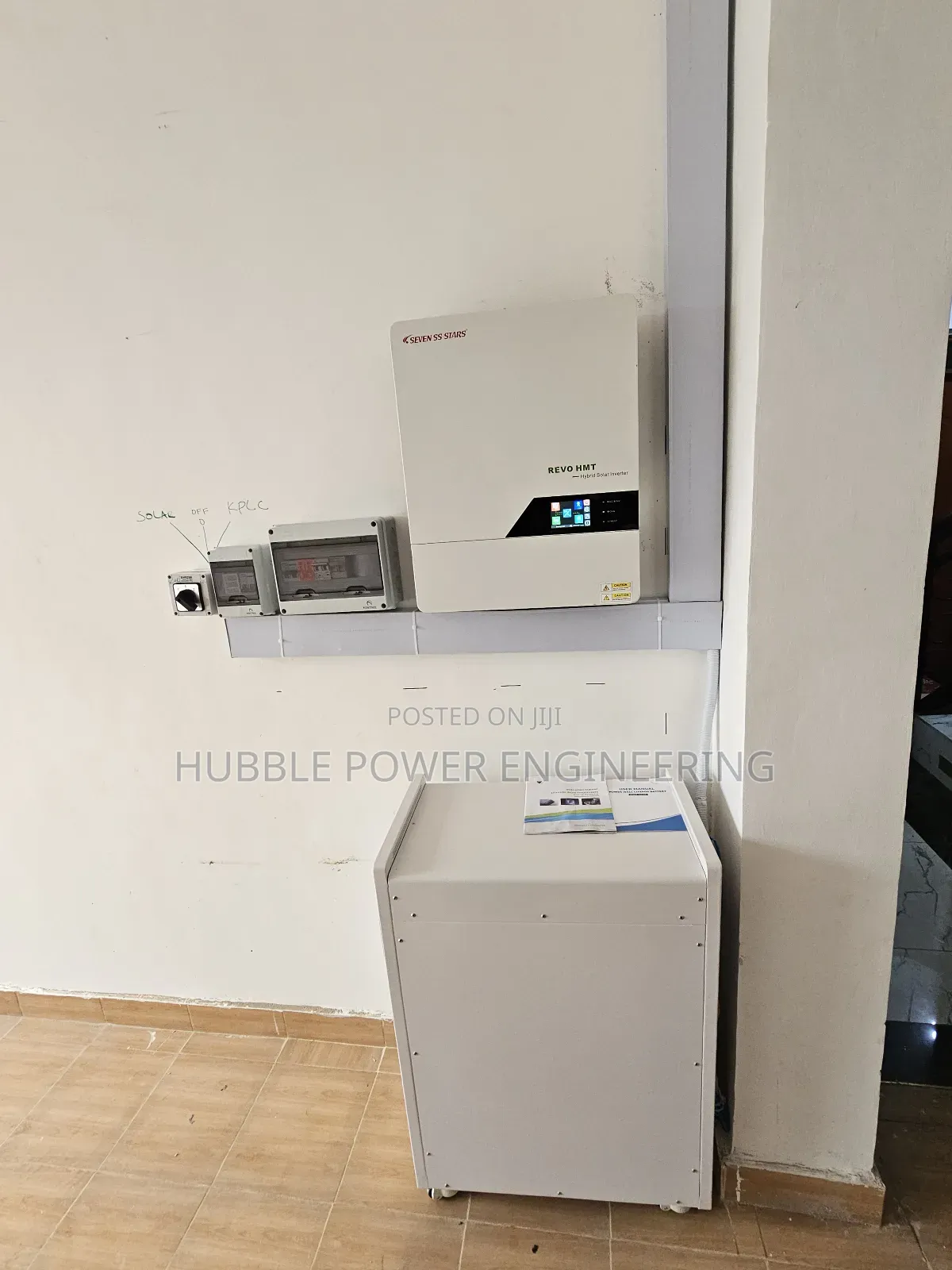 15kwh Lithium Battery 10kva Hybrid Solar System Installation